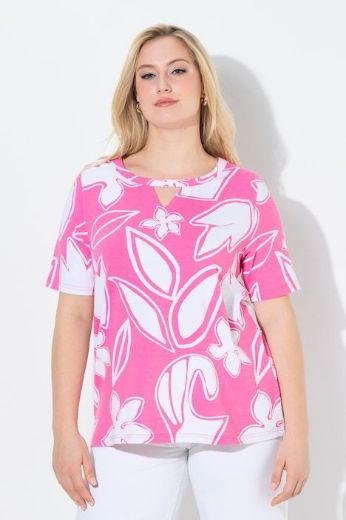 Moda za polnejše Majica kratkih rukava A kroja plus velikost, xxl, Ulla Popken in Johann Popken (JP1880)