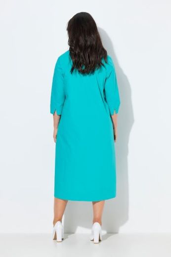 Moda za polnejše Haljina midi 3/4 rukava A kroja plus velikost, xxl, Ulla Popken in Johann Popken (JP1880)