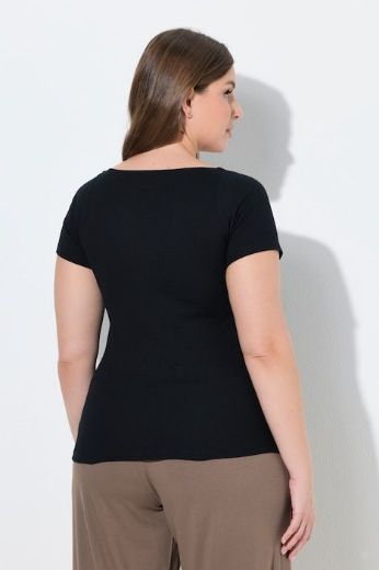 Moda za polnejše Majica kratkih rukava s ušivenim grudnjakom plus velikost, xxl, Ulla Popken in Johann Popken (JP1880)