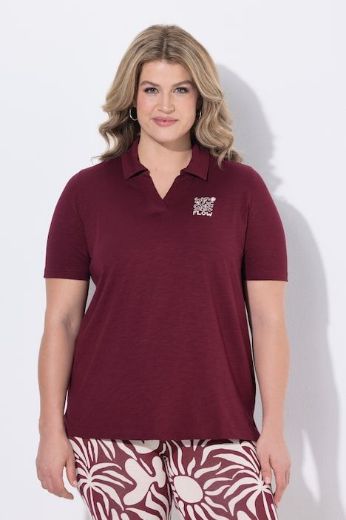 Moda za polnejše Majica polo kratkih rukava pamučna plus velikost, xxl, Ulla Popken in Johann Popken (JP1880)