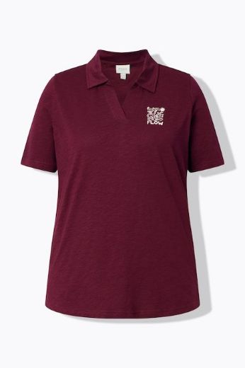 Moda za polnejše Majica polo kratkih rukava pamučna plus velikost, xxl, Ulla Popken in Johann Popken (JP1880)