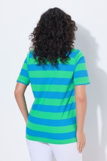 Moda za polnejše Majica polo kratkih rukava pamučna plus velikost, xxl, Ulla Popken in Johann Popken (JP1880)