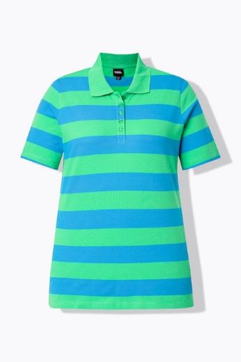 Moda za polnejše Majica polo kratkih rukava pamučna plus velikost, xxl, Ulla Popken in Johann Popken (JP1880)