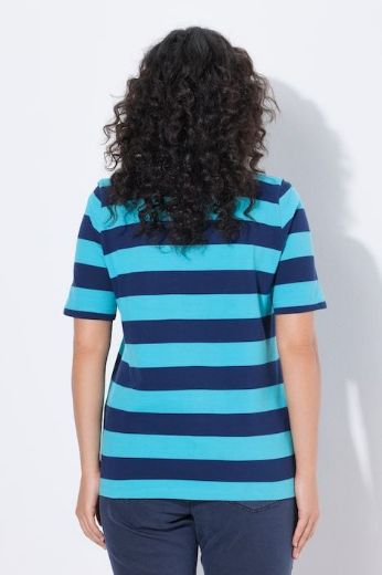 Moda za polnejše Majica polo kratkih rukava pamučna plus velikost, xxl, Ulla Popken in Johann Popken (JP1880)