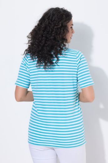 Moda za polnejše Majica polo kratkih rukava pamučna plus velikost, xxl, Ulla Popken in Johann Popken (JP1880)