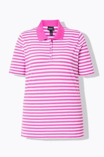 Moda za polnejše Majica polo kratkih rukava pamučna plus velikost, xxl, Ulla Popken in Johann Popken (JP1880)