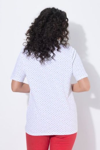 Moda za polnejše Majica polo kratkih rukava pamučna plus velikost, xxl, Ulla Popken in Johann Popken (JP1880)