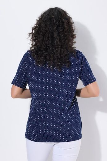 Moda za polnejše Majica polo kratkih rukava pamučna plus velikost, xxl, Ulla Popken in Johann Popken (JP1880)