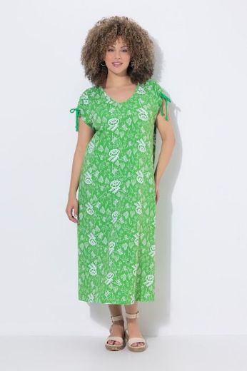 Moda za polnejše Haljina midi bez rukava A kroja plus velikost, xxl, Ulla Popken in Johann Popken (JP1880)