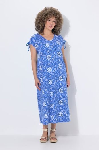 Moda za polnejše Haljina midi bez rukava A kroja plus velikost, xxl, Ulla Popken in Johann Popken (JP1880)