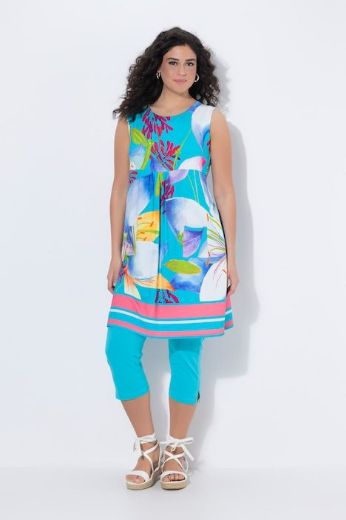 Moda za polnejše Haljina midi bez  rukava plus velikost, xxl, Ulla Popken in Johann Popken (JP1880)