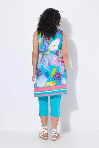 Moda za polnejše Haljina midi bez  rukava plus velikost, xxl, Ulla Popken in Johann Popken (JP1880)