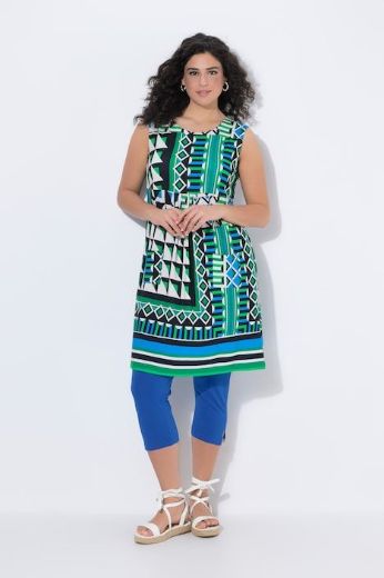 Moda za polnejše Haljina midi bez  rukava plus velikost, xxl, Ulla Popken in Johann Popken (JP1880)