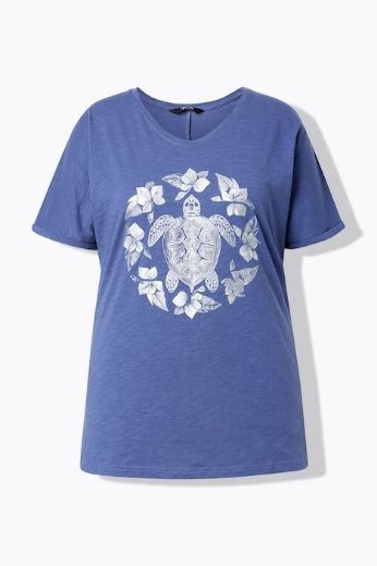 Moda za polnejše Majica kratkih rukava plus velikost, xxl, Ulla Popken in Johann Popken (JP1880)