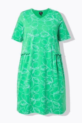 Moda za polnejše Haljina kratkih rukava plus velikost, xxl, Ulla Popken in Johann Popken (JP1880)