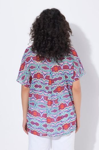 Moda za polnejše Bluza kratkih rukava plus velikost, xxl, Ulla Popken in Johann Popken (JP1880)