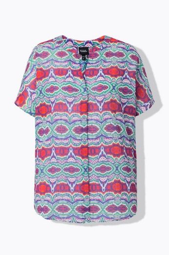 Moda za polnejše Bluza kratkih rukava plus velikost, xxl, Ulla Popken in Johann Popken (JP1880)