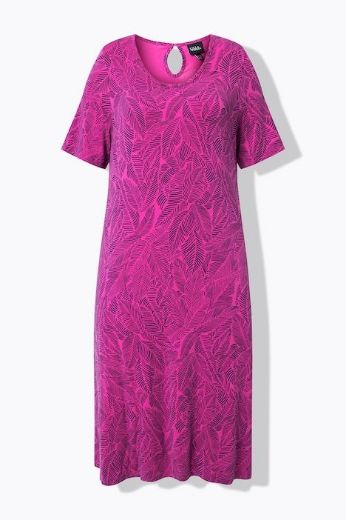Moda za polnejše Haljina kratkih rukava A kroja plus velikost, xxl, Ulla Popken in Johann Popken (JP1880)