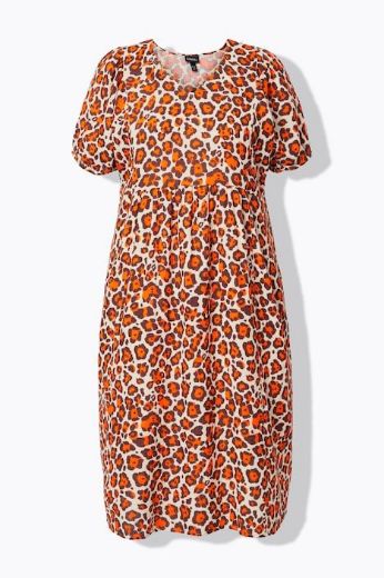 Moda za polnejše Haljina kratkih rukava od muslina plus velikost, xxl, Ulla Popken in Johann Popken (JP1880)