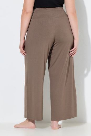 Moda za polnejše Hlače Marlene širok kroj črne 50+ plus velikost, xxl, Ulla Popken in Johann Popken (JP1880)