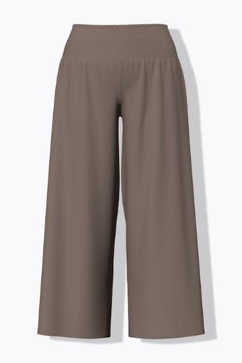 Moda za polnejše Hlače Marlene širok kroj črne 50+ plus velikost, xxl, Ulla Popken in Johann Popken (JP1880)