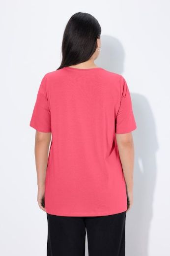 Moda za polnejše Majica A kroj V ovratnik plus velikost, xxl, Ulla Popken in Johann Popken (JP1880)