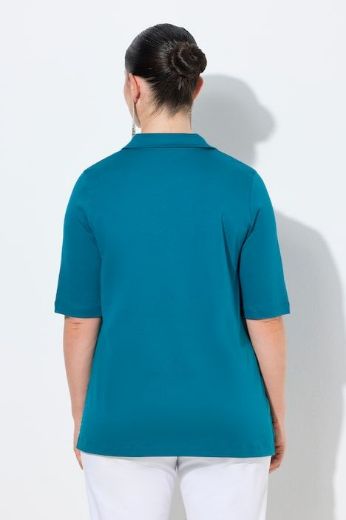Moda za polnejše Majica Polo plus velikost, xxl, Ulla Popken in Johann Popken (JP1880)