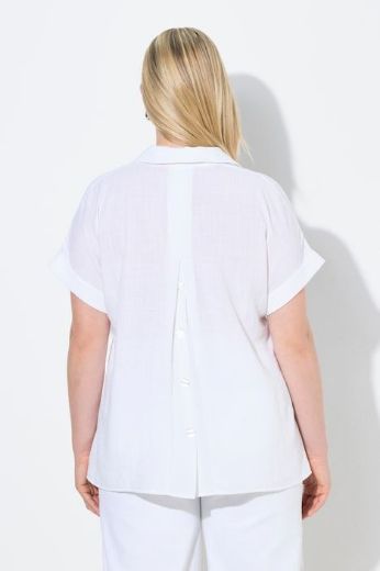 Moda za polnejše Bluza spušteni rukavi s gumbima na leđima plus velikost, xxl, Ulla Popken in Johann Popken (JP1880)