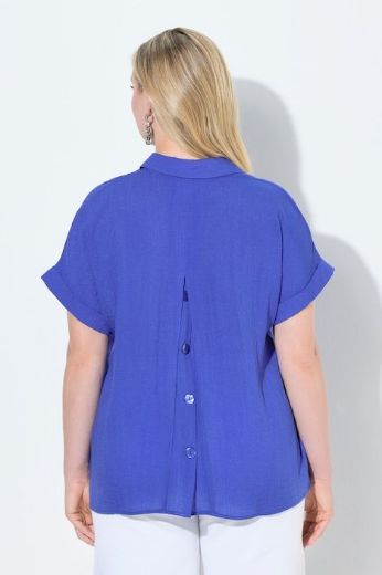 Moda za polnejše Bluza spušteni rukavi s gumbima na leđima plus velikost, xxl, Ulla Popken in Johann Popken (JP1880)