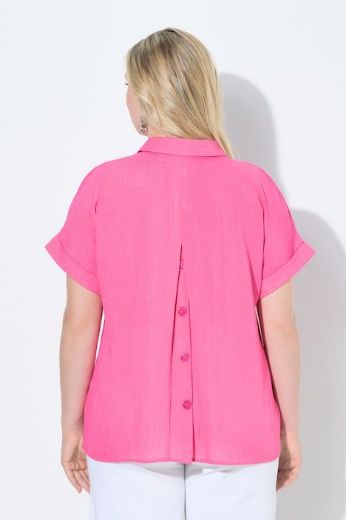 Moda za polnejše Bluza spušteni rukavi s gumbima na leđima plus velikost, xxl, Ulla Popken in Johann Popken (JP1880)