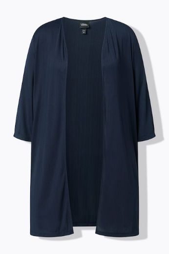 Moda za polnejše Kardigan lagani dužeg kroja s 3/4 rukavima plus velikost, xxl, Ulla Popken in Johann Popken (JP1880)