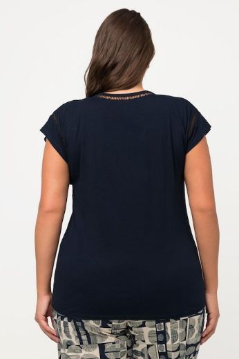 Moda za polnejše Majica kratkih rukava V ovratnika plus velikost, xxl, Ulla Popken in Johann Popken (JP1880)