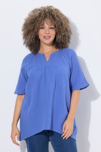 Moda za polnejše Bluza kratkih rukava A kroja plus velikost, xxl, Ulla Popken in Johann Popken (JP1880)