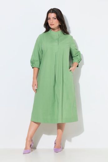 Moda za polnejše Haljina midi 3/4 rukava A kroja plus velikost, xxl, Ulla Popken in Johann Popken (JP1880)