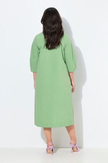 Moda za polnejše Haljina midi 3/4 rukava A kroja plus velikost, xxl, Ulla Popken in Johann Popken (JP1880)
