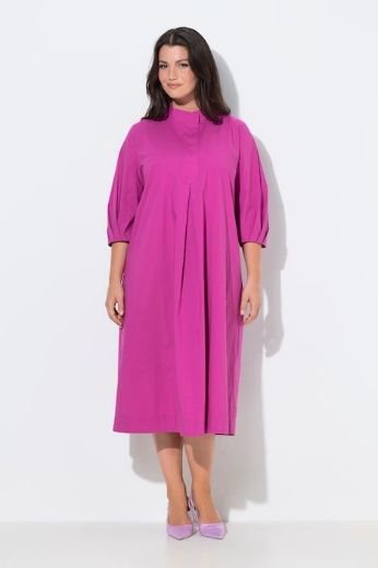 Moda za polnejše Haljina midi 3/4 rukava A kroja plus velikost, xxl, Ulla Popken in Johann Popken (JP1880)