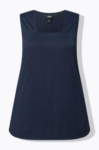 Moda za polnejše Majica bez rukava A kroja plus velikost, xxl, Ulla Popken in Johann Popken (JP1880)