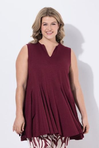 Moda za polnejše Bluza bez rukava dužeg A kroja plus velikost, xxl, Ulla Popken in Johann Popken (JP1880)