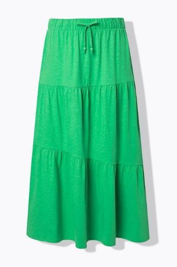 Moda za polnejše Suknja na volane A kroja plus velikost, xxl, Ulla Popken in Johann Popken (JP1880)