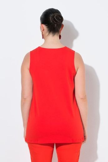 Moda za polnejše Majica bez rukava A kroja plus velikost, xxl, Ulla Popken in Johann Popken (JP1880)