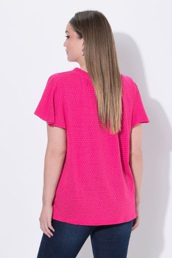 Moda za polnejše Majica kratkih rukava s gumbima plus velikost, xxl, Ulla Popken in Johann Popken (JP1880)