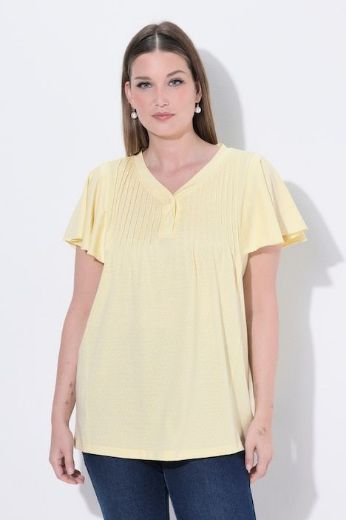 Moda za polnejše Majica kratkih rukava s gumbima plus velikost, xxl, Ulla Popken in Johann Popken (JP1880)