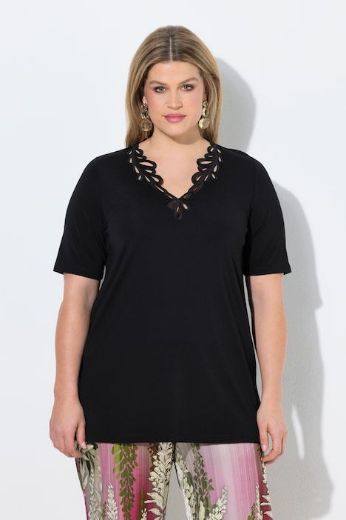 Moda za polnejše Majica kratkih rukava A kroja plus velikost, xxl, Ulla Popken in Johann Popken (JP1880)