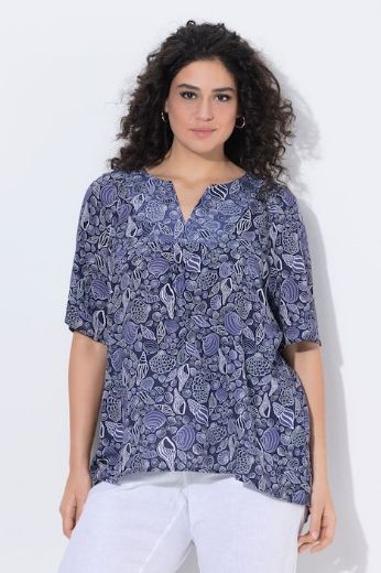 Moda za polnejše Tunika kratkih rukava A kroja plus velikost, xxl, Ulla Popken in Johann Popken (JP1880)