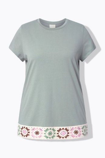 Moda za polnejše Majica kratkih rukava pamučna plus velikost, xxl, Ulla Popken in Johann Popken (JP1880)