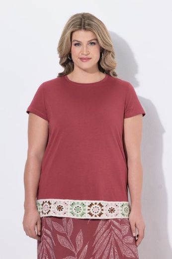 Moda za polnejše Majica kratkih rukava pamučna plus velikost, xxl, Ulla Popken in Johann Popken (JP1880)