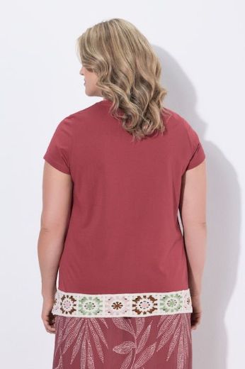 Moda za polnejše Majica kratkih rukava pamučna plus velikost, xxl, Ulla Popken in Johann Popken (JP1880)