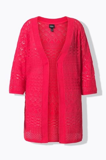 Moda za polnejše Jakna lagana rukavi 3/4 plus velikost, xxl, Ulla Popken in Johann Popken (JP1880)