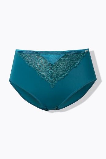 Moda za polnejše Gaćice od mikrofibre s dodatkom ukrasne čipke plus velikost, xxl, Ulla Popken in Johann Popken (JP1880)