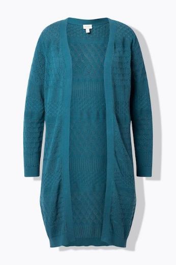 Moda za polnejše Kardigan dužeg kroja plus velikost, xxl, Ulla Popken in Johann Popken (JP1880)